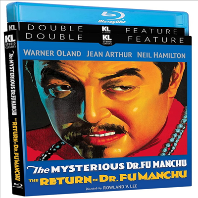 The Mysterious Dr. Fu Manchu (1929) / The Return Of Dr. Fu Manchu (1930) (미스터리 닥터 푸만추 / 리턴 오브 닥터 푸만추)(한글무자막)(Blu-ray)