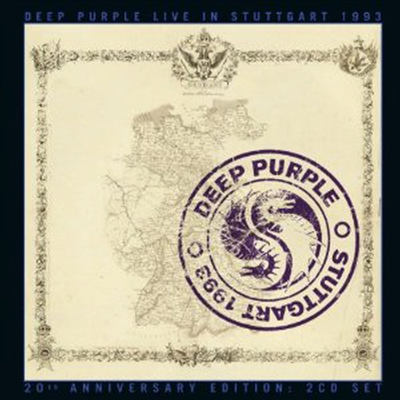 Deep Purple - Live In Stuttgart 1993 (Remastered)(20th Anniversary-edition)(2CD)