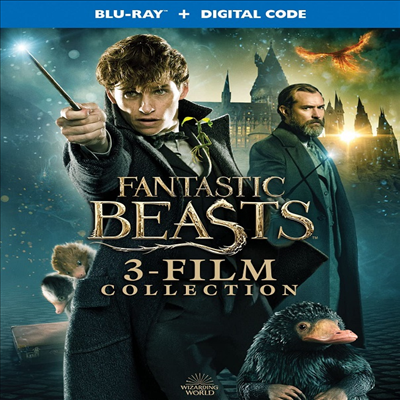 Fantastic Beasts 3-Film Collection (신비한 동물사전: 3 필름 컬렉션)(한글무자막)(Blu-ray)