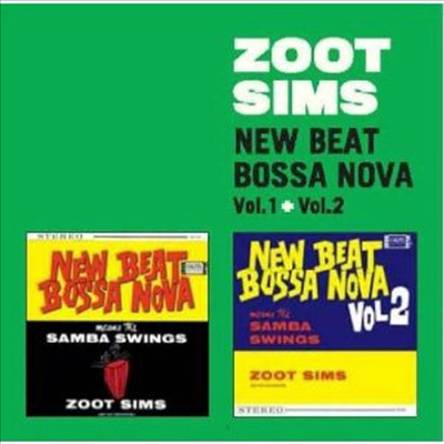 Zoot Sims - New Beat Bossa Nova Vol.1+2 (Remastered)(2 On 1CD)(CD)