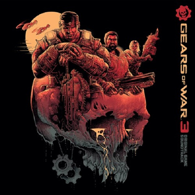 Steve Jablonsky - Gears Of War 3 (기어스 오브 워 3) (Soundtrack)(Ltd)(Red Vinyl)(2LP)