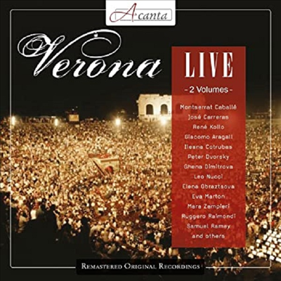 성악의 축제 - 베로나 공연 실황 (Verona - Live At The Arena) (2CD) - Montserrat Caballe