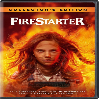 Firestarter (Collector&#39;s Edition) (파이어스타터) (2022)(지역코드1)(한글무자막)(DVD)