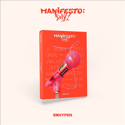 엔하이픈 (Enhypen) - Manifesto : Day 1 (J Ver.)(미국빌보드집계반영)(CD)