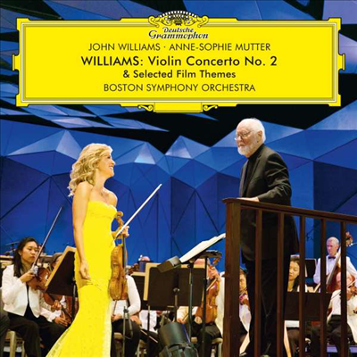 존 윌리엄스: 바이올린 협주곡 2번, 세개의 영화음악 테마 (John Williams: Violin Concerto No.2 & Selected Film Themes)(CD) - Anne-Sophie Mutter