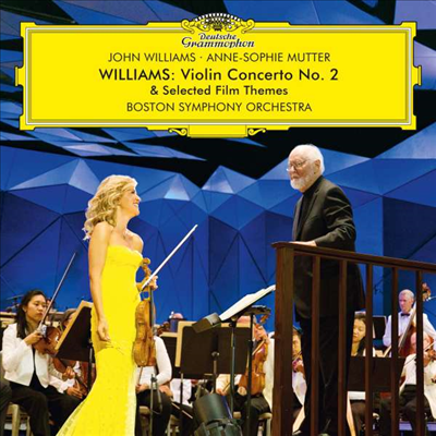 존 윌리엄스: 바이올린 협주곡 2번, 세개의 영화음악 테마 (John Williams: Violin Concerto No.2 &amp; Selected Film Themes)(CD) - Anne-Sophie Mutter