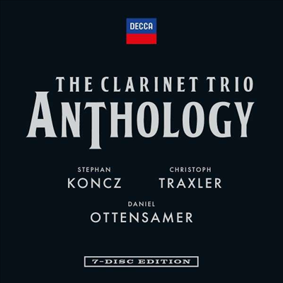 클라리넷 트리오 앤솔로지 (The Clarinet Trio Anthology) (7CD Boxset) - Daniel Ottensamer