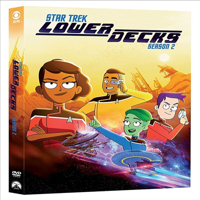 Star Trek: Lower Decks - Season 2 (스타 트랙: 로어 덱스 - 시즌 2) (2021)(지역코드1)(한글무자막)(DVD)