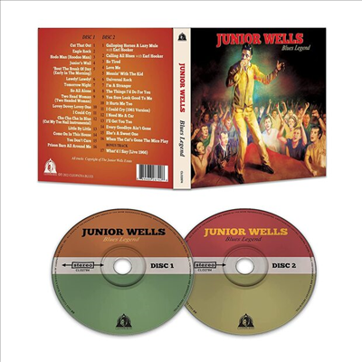 Junior Wells - Blues Legend (Digipack)(2CD)