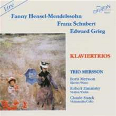 파니 멘델스존, 슈베르트: 피아노 삼중주, 그리그: 안단테 (Fanny Mendelssohn, Schubert: Piano Trios, Grieg: Andante)(CD) - Trio Mersson