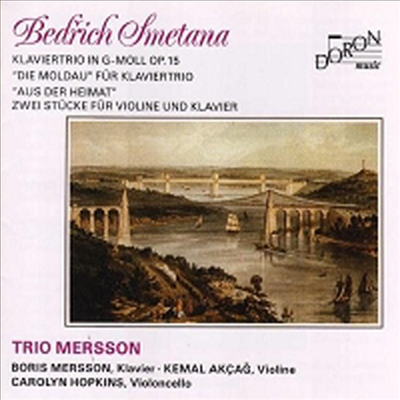 스메타나 : 피아노 삼중주, 몰다우 (Smetana : Piano Trio, Moldau for Piano Trio)(CD) - Trio Mersson