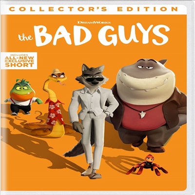 The Bad Guys (Collector's Edition) (배드 가이즈) (2022)(지역코드1)(한글무자막)(DVD)