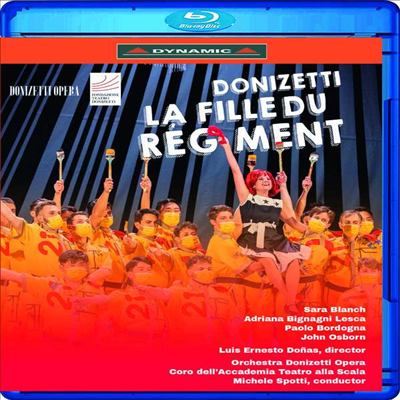 도니체티: 오페라 '연대의 딸' (Donizetti: Opera 'La Fille du Regiment') (한글자막)(Blu-ray) (2022) - Michele Spotti
