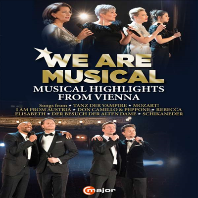 비엔나 뮤지컬 하이라이트 (We Are Musical - Musical Highlights From Vienna) (한글자막)(한글무자막)(DVD) (2022) - 여러 아티스트