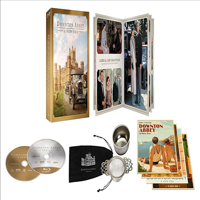 Downton Abbey: A New Era - Limited Edition Gift Set (다운튼 애비 2) (2022)(한글무자막)(Blu-ray + DVD)