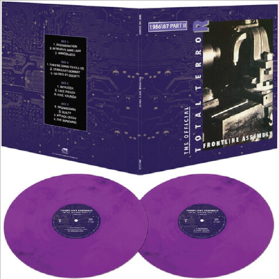 Front Line Assembly - Total Terror Part II 1986/ 87 (Ltd)(Gatefold)(Purple Marble Vinyl)(2LP)