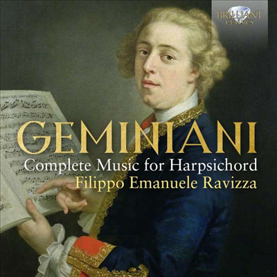 제미니아니: 하프시코드 작품 전집 (Geminiani: Complete Harpsichord Works) (3CD) - Filippo Emanuele Ravizza