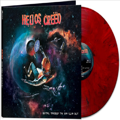 Helios Creed - Busting Through The Van Allan Belt (Ltd)(Gatefold)(Red Marble Vinyl)(LP)