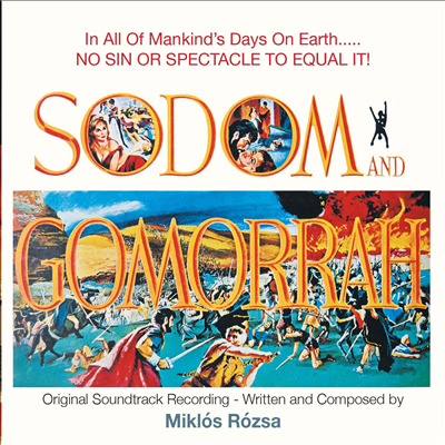 Miklos Rozsa - Sodom And Gomorrah (소돔과 고모라) (Soundtrack)(CD)