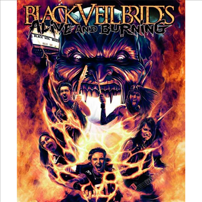 Black Veil Brides - Alive And Burning (Blu-ray)(Digipak)(2022)