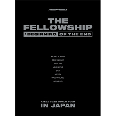 에이티즈 (Ateez) - 2022 World Tour (The Fellowship : Beginning Of The End) In Japan (지역코드2)(DVD)