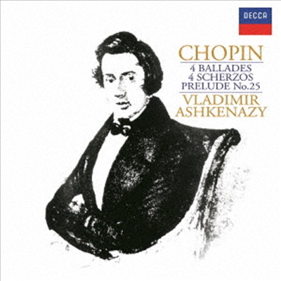 쇼팽: 발라드와 스케르초 (Chopin: 4 Ballades & 4 Scherzos) (Ltd)(UHQCD)(일본반) - Vladimir Ashkenazy