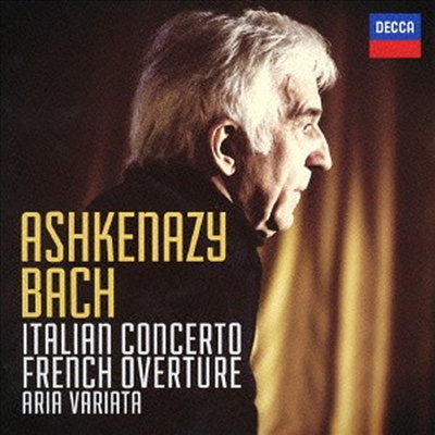 바흐: 이탈리아 협주곡, 프랑스 모음곡 (Bach: Italian Concerto, French Overture) (Ltd)(UHQCD)(일본반) - Vladimir Ashkenazy