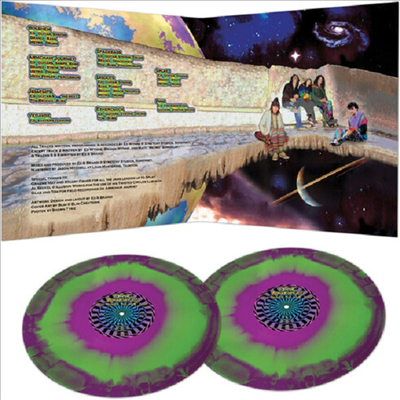 Ozric Tentacles - Floor's Too Far Away (Ltd)(Gatefold)(Purple/Green Haze Vinyl)(2LP)