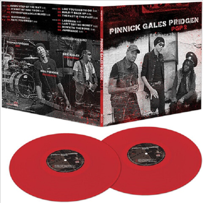 Pinnick Gales Pridgen - PGP 2 (Ltd)(Gatefold)(Red Vinyl)(2LP)