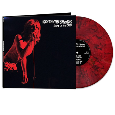 Iggy & Stooges - Scene Of The Crime (Ltd)(Remastered)(Gatefold)(Red Marble Vinyl)(LP)