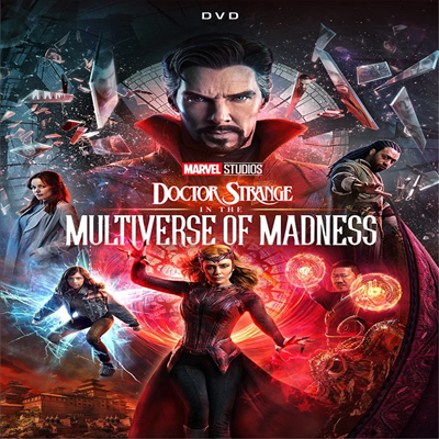 Doctor Strange In The Multiverse Of Madness (닥터 스트레인지: 대혼돈의 멀티버스) (2022)(지역코드1)(한글무자막)(DVD)