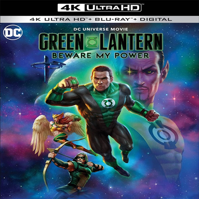 Green Lantern: Beware My Power (그린 랜턴: 비웨어 마이 파워) (2022)(한글무자막)(4K Ultra HD + Blu-ray)