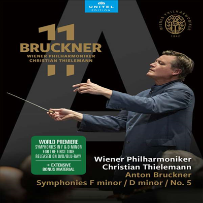 브루크너: 교향곡 0 & 5번 (Bruckner 11 - Edition Vol.1 'Symphonies Nos.0 & 5) (한글자막)(DVD) (2022) - Christian Thielemann