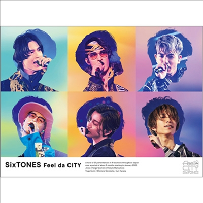 SixTONES (스톤즈) - Feel Da City (지역코드2)(2DVD) (초회한정반)