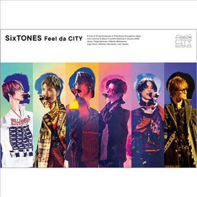 SixTONES (스톤즈) - Feel Da City (지역코드2)(2DVD)