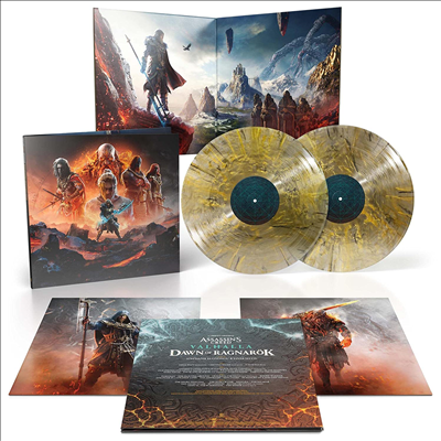 Stephanie Economou - Assassin&#39;s Creed Valhalla: Dawn Of Ragnarok (어쌔신 크리드 발할라: 라그나로크의 서막) (Original Game Soundtrack)(Ltd)(Colored 2LP)