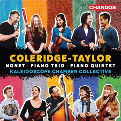 콜리지 테일러: 피아노 삼중주 &amp; 피아노 오중주 (Coleridge-Taylor: Piano Trio &amp; Piano Quintet)(CD) - Kaleidoscope Chamber Collective