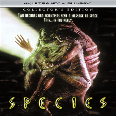 Species (Collector&#39;s Edition) (스피시즈) (1995)(한글무자막)(4K Ultra HD + Blu-ray)