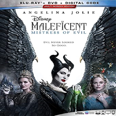 Maleficent: Mistress Of Evil (말레피센트 2)(한글무자막)(Blu-ray)