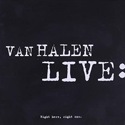 Van Halen - Live - Right Here, Righ Now (2CD)