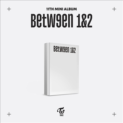 트와이스 (Twice) - Between 1&amp;2 (Cryptography Version)(미국반 독점 접이식 포스터)(미국빌보드집계반영)(CD)