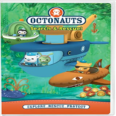 Octonauts: Search & Rescue (옥토넛 : 써치 앤 레스큐)(지역코드1)(한글무자막)(DVD)
