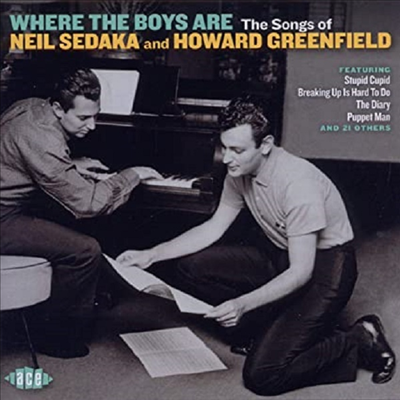 Various Artists - Where The Boys Are - The Songs Of Neil Sedaka & Howard Greenfield (CD)