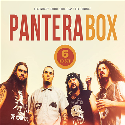 Pantera - Pantera Box: Legendary Radio Broadcast Recordings (6CD Box Set)(Digipack)