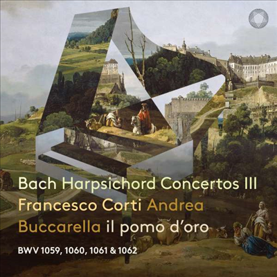 바흐: 하프시코드 협주곡 (Bach: Harpsichord Concertos BWV 1060, 1061 & 1062)(CD) - Francesco Corti
