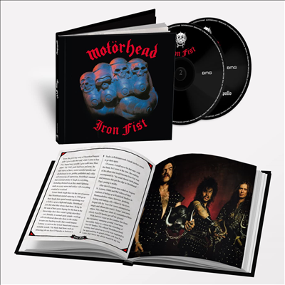 Motorhead - Iron Fist (40th Anniversary Edition)(Mediabook Edition)(2CD)