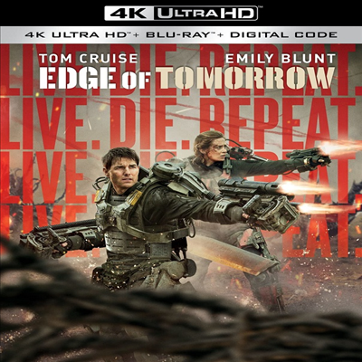 Edge Of Tomorrow (엣지 오브 투모로우) (2014)(한글무자막)(4K Ultra HD + Blu-ray)