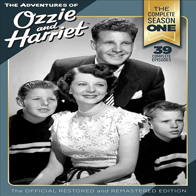 The Adventures Of Ozzie And Harriet: The Complete Season One (오지와 해리엇의 좌충우돌 모험: 시즌 1) (1952)(지역코드1)(한글무자막)(DVD)