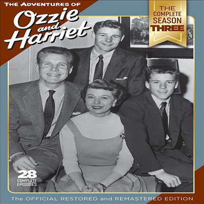 The Adventures Of Ozzie And Harriet: The Complete Season Three (오지와 해리엇의 좌충우돌 모험: 시즌 3)(지역코드1)(한글무자막)(DVD)