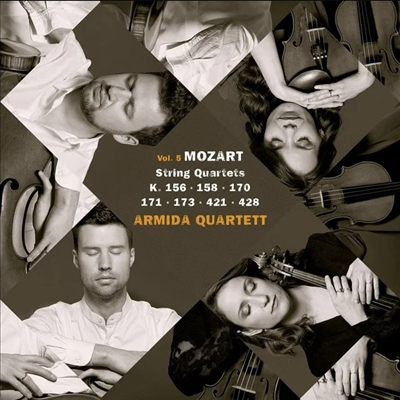 모차르트: 현악 사중주 5집 (Mozart: String Quartets Vol.5)(2CD) - Armida Quartet